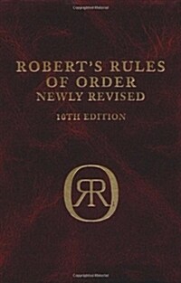 [중고] Robert‘s Rules of Order (Paperback, 10th, Revised)