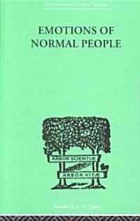Emotions of Normal People (Hardcover)