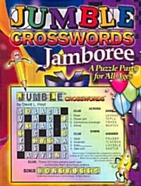 Jumble Crossword Jamboree: A Puzzle Party for All Ages (Paperback)