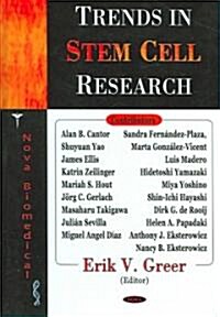 The Trends in Stem Cell Research (Hardcover, UK)