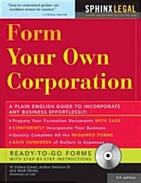 Form Your Own Corporation [With CDROM] (Paperback, 5th)