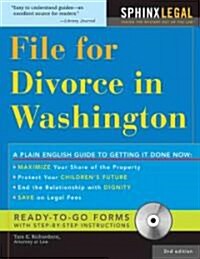 File For Divorce In Washington (PAP/CDR, Paperback)