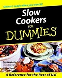 Slow Cookers for Dummies (Paperback)