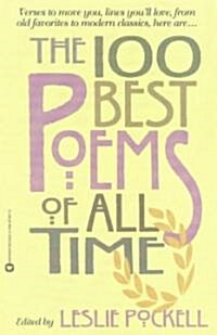 [중고] The 100 Best Poems of All Time (Paperback)