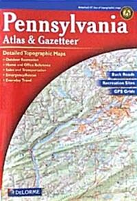 Pennsylvania - Delorme (Paperback, 12)