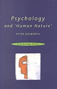 Psychology and Human Nature (Paperback)