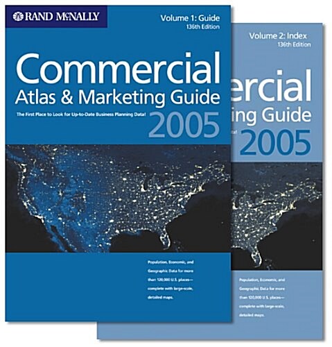 Rand McNally 2005 Commercial Atlas & Marketing Guide (Hardcover)