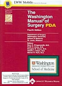 The Washington Manual Of Surgery PDA (CD-ROM, 4th)