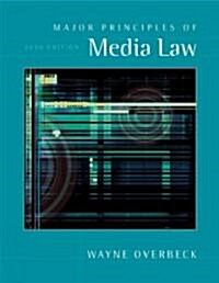Major Principles Of Media Law 2006 With InfoTrac (Paperback)