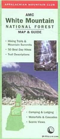 Amc White Mountain National Forest Map And Guide (Map, FOL)