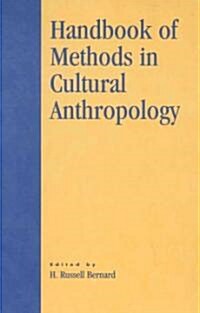 Handbook of Methods in Cultural Anthropology (Paperback)