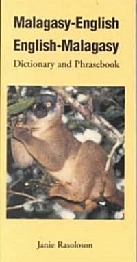 Malagasy-English, English-Malagasy: Dictionary and Phrasebook (Paperback)