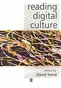 [중고] Reading Digital Culture (Paperback)