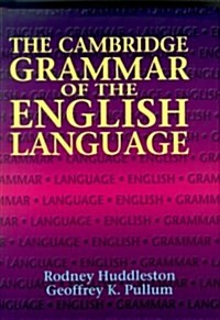[중고] The Cambridge Grammar of the English Language (Hardcover)
