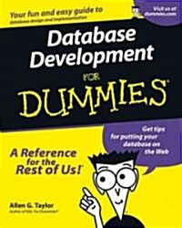 Database Development For Dummies (Paperback)
