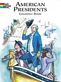 [중고] American Presidents Coloring Book (Paperback)