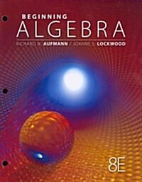 Cengage Advantage Books: Beginning Algebra (Loose Leaf, 8)