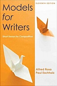 [중고] Models for Writers: Short Essays for Composition (Paperback, 11)