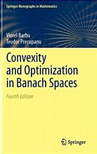 Convexity and Optimization in Banach Spaces (Hardcover, 4)