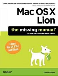 Mac OS X Lion: The Missing Manual (Paperback)