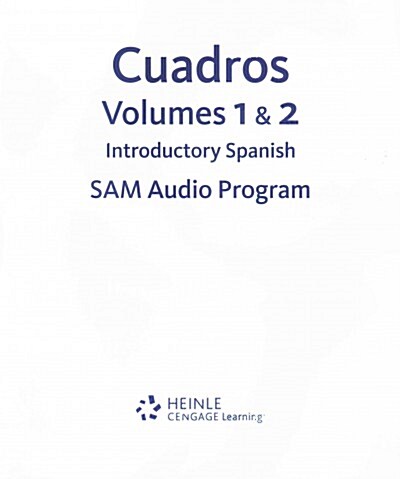 Introductory Spanish Lab Audio Program 4-Semester for Student Text (Audio CD)