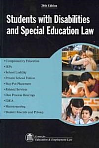 Students With Disabilities and Special Education Law (Paperback, 28th)