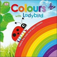 Colours with a Ladybird : Follow the Trails and Learn Colours (Board Book)