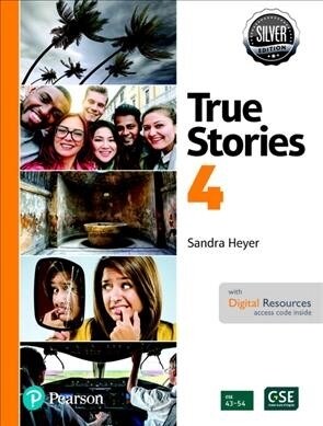 True Stories Level 4 : Student Book with Essential Online Resources, Silver Edition (Paperback)