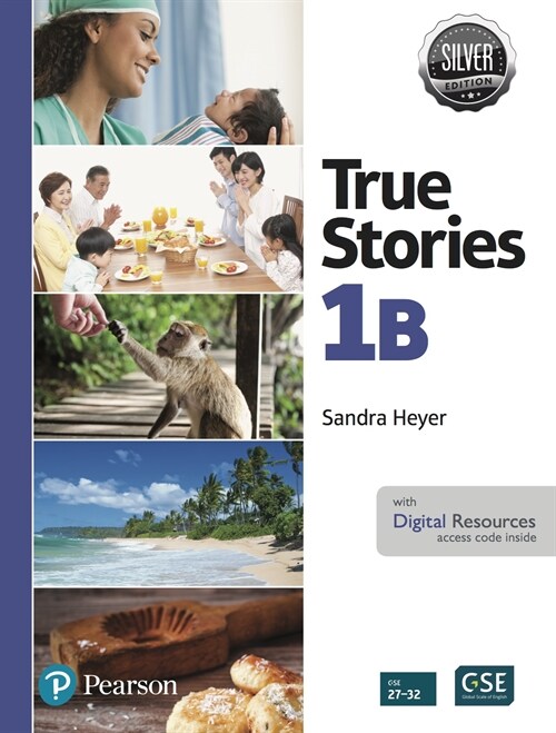 [중고] True Stories Level 1B : Student Book with Essential Online Resources, Silver Edition (Paperback)
