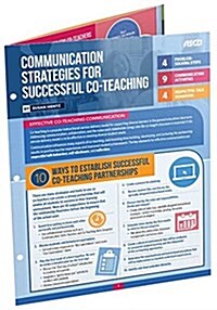 Communication Strategies for Successful Co-Teaching (Quick Reference Guide) (Other)