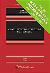 Constitutional Structure: Cases in Context (Loose Leaf, 2)