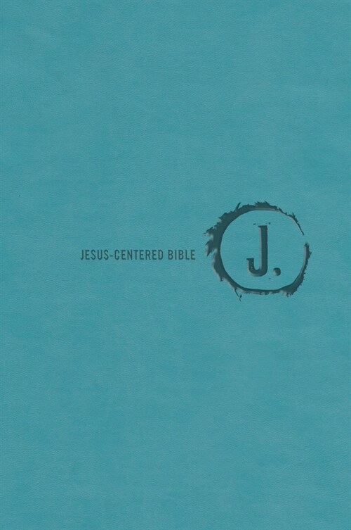 Jesus-Centered Bible Nlt, Turquoise (Imitation Leather)