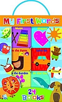 [중고] My First Words: 24 Books (Board Books)