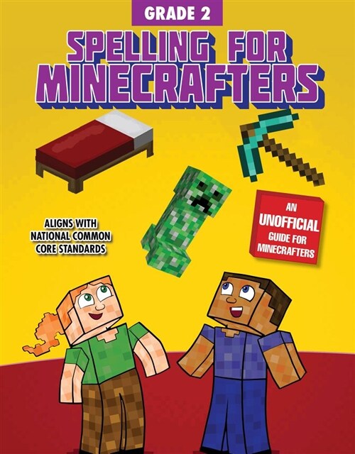 Spelling for Minecrafters: Grade 2 (Paperback)