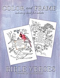 Color and Frame: Bible Verses (Paperback)