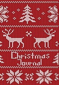 Christmas Journal: 25 Year Christmas Memory Journal (Ugly Christmas Gift Ideas)(V4) (Paperback)