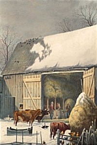 Vintage Winter Farm Journal: (Notebook, Diary, Blank Book) (Paperback)