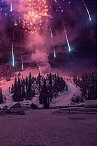 Winter Photo Journal Snow Fireworks: (Notebook, Diary, Blank Book) (Paperback)