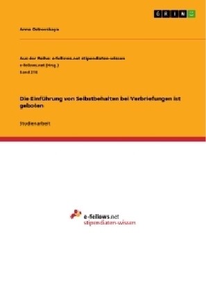 Die Einfuhrung Von Selbstbehalten Bei Verbriefungen Ist Geboten (Paperback)