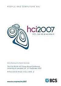 Proceedings of HCI 2007 (Vol. 2) : HCI...but not as we know it (Paperback)