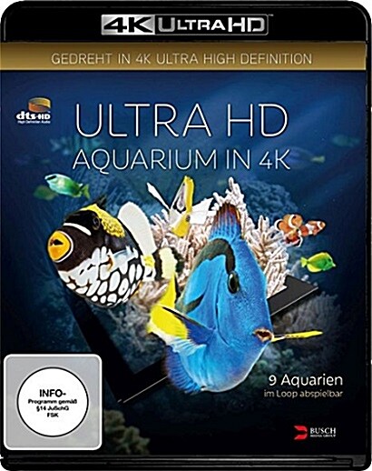[수입] [블루레이] ULTRA HD : AQUARIUM 4K [4K Ultra HD]