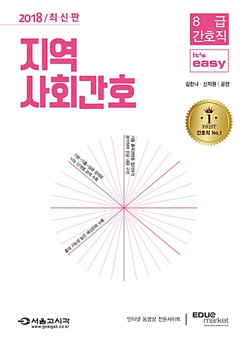 [중고] 2018 It‘s easy 8급 간호직 지역사회간호