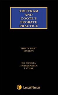 Tristram and Cootes Probate Practice (Package, 31 ed)