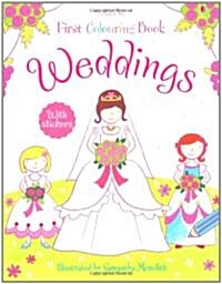 First Colouring Book Weddings (Paperback)