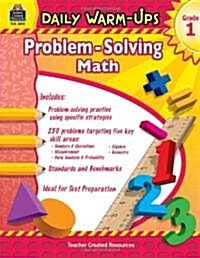 Daily Warm-Ups: Problem Solving Math Grade 1 (Paperback)