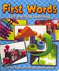 Lift-the-Flap Learning: First Words (Board Book)