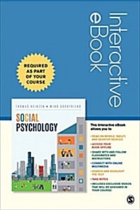 Social Psychology Interactive Ebook (Pass Code)