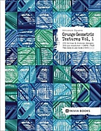 Grunge Geometric Textures [With DVD ROM] (Hardcover)