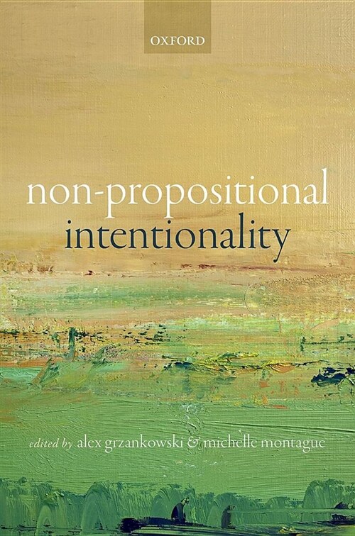 Non-Propositional Intentionality (Hardcover)