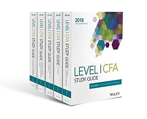 Wiley Study Guide for 2018 Level I CFA Exam: Complete Set (Paperback)